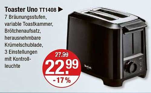 Toaster Uno TT1408
