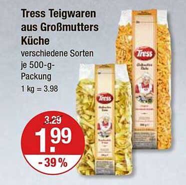 Tress Teigwaren aus Großmutters Küche - verschiedene Sorten je 500-g-Packung