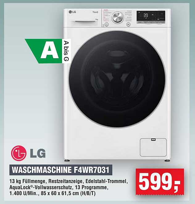 Waschmaschine F4WR7031 von LG