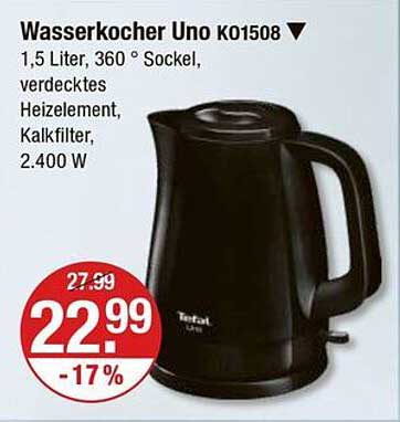 Wasserkocher Uno KO1508