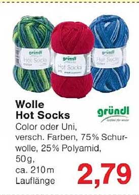 Wolle Hot Socks