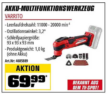 AKKU-MULTIFUNKTIONSWERKZEUG VARRITO