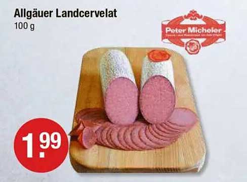 Allgäuer Landcervelat 100 g