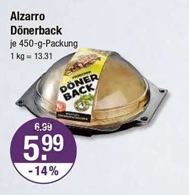 Alzarro Dönerback - je 450-g-Packung