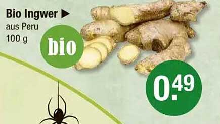 Bio Ingwer aus Peru, 100 g