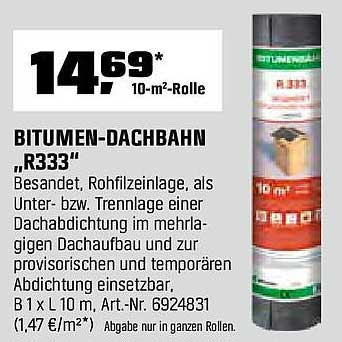 BITUMEN-DACHBAHN „R333“