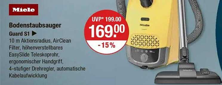Bodenstaubsauger Guard S1 von Miele