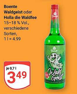 Boente Waldgeist oder Holla die Waldfee 0,7 l - Nur für kurze Zeit!