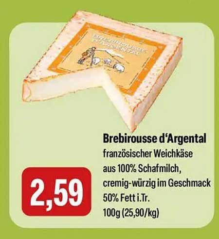 Brebirousse d'Argental – französischer Weichkäse aus 100% Schafmilch