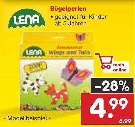 Bügelperlen von LENA - Kreatives Bastelvergnügen für Kinder