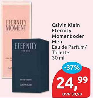 Calvin Klein Eternity Moment oder Men Eau de Parfum/Toilette 30 ml