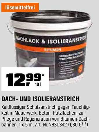 DACH- UND ISOLIERANSTRICH
