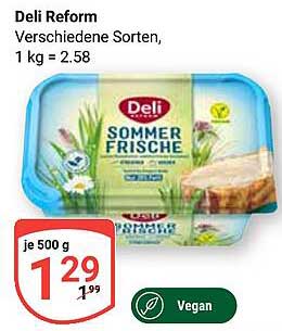 Deli Reform Sommerfrische – Verschiedene Sorten, 500 g