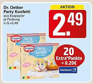 Dr. Oetker Party Konfetti