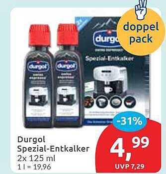 Durgol Spezial-Entkalker Doppelpack 2x 125 ml