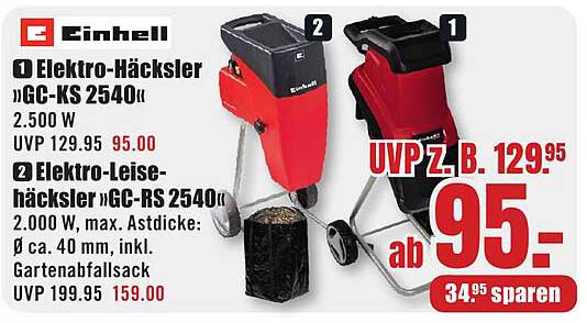 Einhell Elektro-Häcksler »GC-KS 2540«