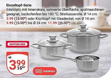 Einzeltopf-Serie von Globus