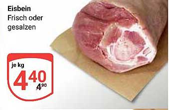 Eisbein frisch oder gesalzen