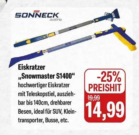 Eiskratzer „Snowmaster S1400“