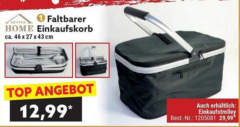 Faltbarer Einkaufskorb