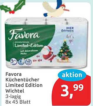 Favora Küchentücher Limited Edition Wichtel