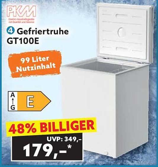 Gefriertruhe GT100E