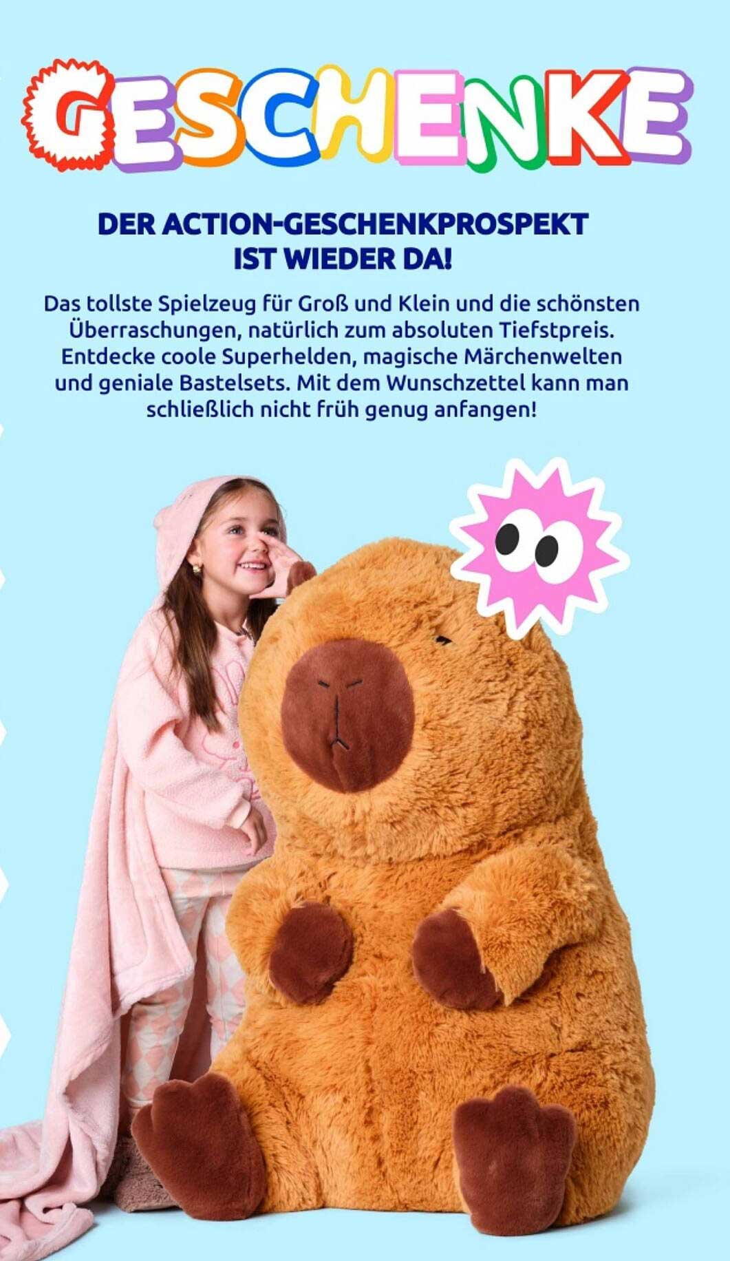 Geschenkpakt mit Kuscheltier und Zubehör
