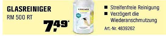 Glasreiniger RM 500 RT