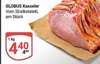 GLOBUS Kasseler vom Stielkotelett, am Stück