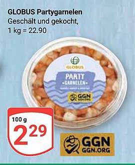 GLOBUS Partygarnelen 100 g für nur 2,29 €