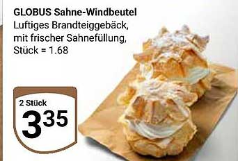 GLOBUS Sahne-Windbeutel
