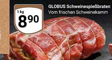 GLOBUS Schweinebraten vom frischen Schweinekamm