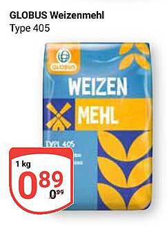 GLOBUS Weizenmehl Type 405