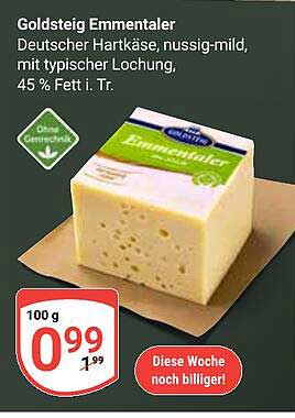 Goldsteig Emmentaler 100 g