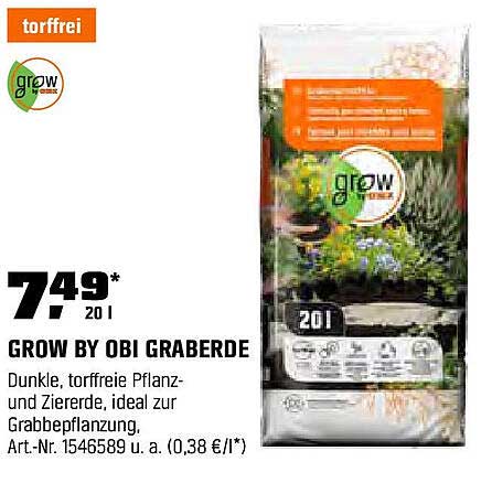 GROW BY OBI GRABERDE 20L