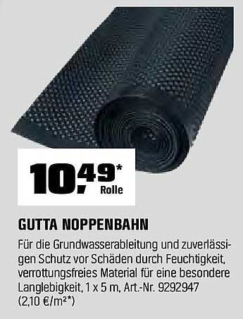 GUTTA NOPPENBAHN - Zuverlässiger Schutz für Ihr Zuhause