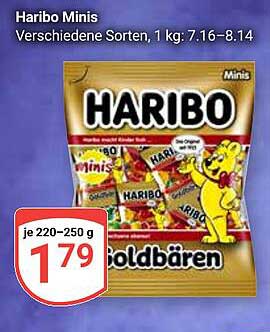 Haribo Minis Goldbären 220-250 g