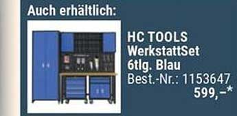 HC TOOLS WerkstattSet 6tlg. Blau