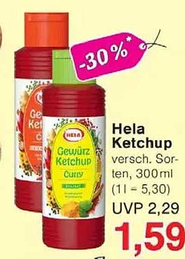 Hela Ketchup - versch. Sorten, 300 ml