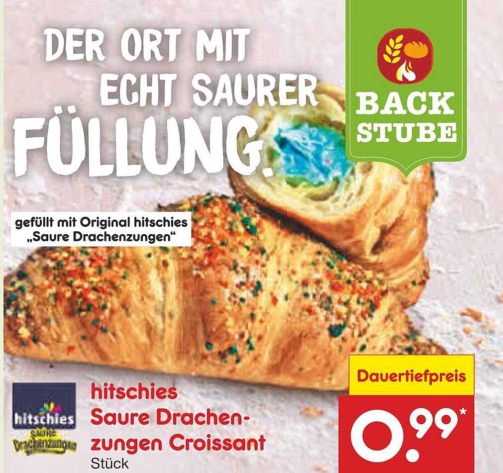 hitsbies Saure Drachenzungen Croissant