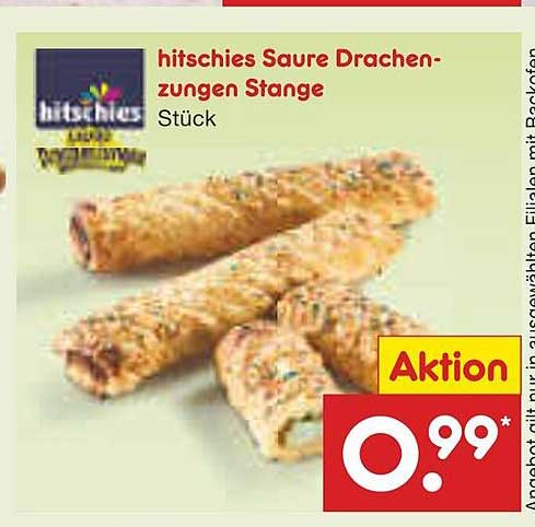 hitschies Saure Drachenzungen Stange