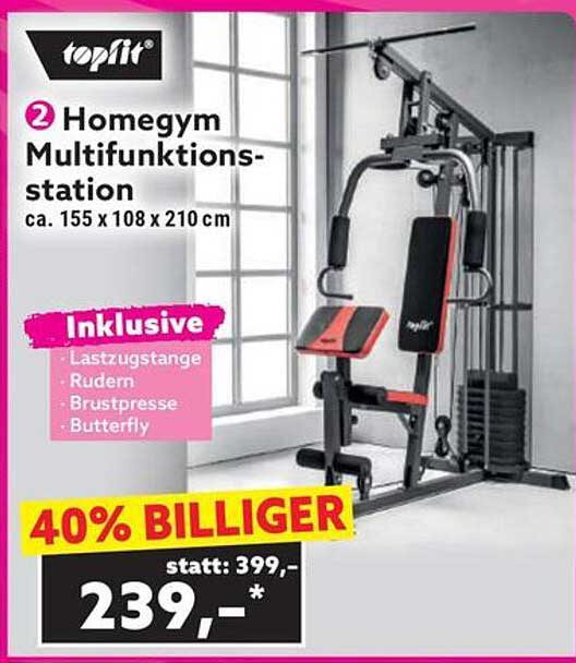 Homegym Multifunktionsstation von topfit