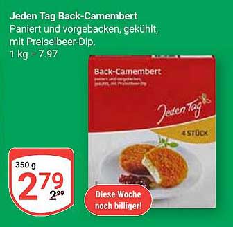 Jeden Tag Back-Camembert 350 g