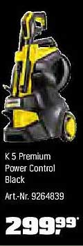K 5 Premium Power Control Black