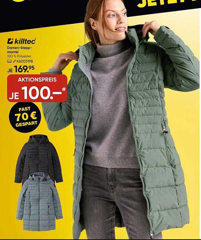 KILLTEC Damen-Steppmantel