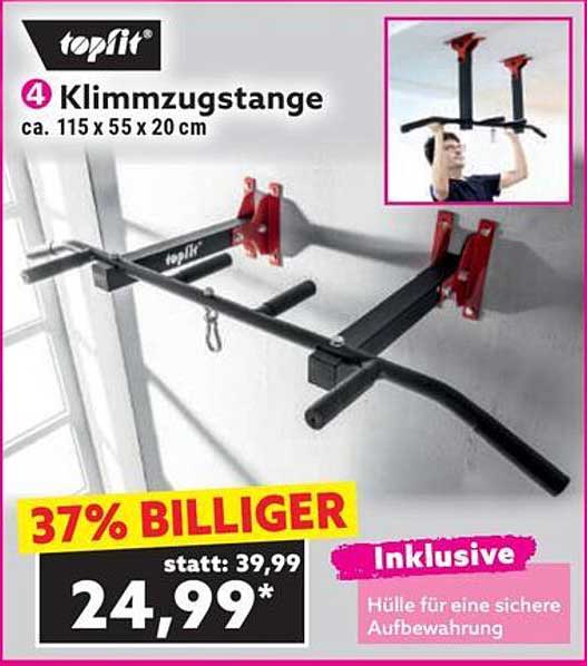 Klimmzugsstange - 37% billiger!