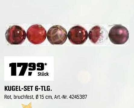 KUGEL-SET 6-TLG.
