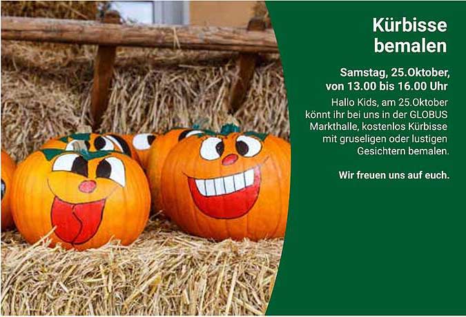 Kürbisse bemalen
