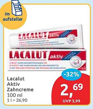 Lacalut Aktiv Zahncreme 100 ml