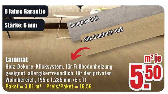 Laminat Longbow Oak und Silk Comfort Oak – Robust, stilvoll und vielseitig!